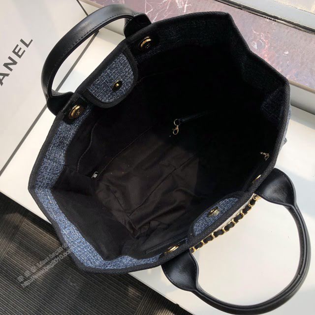 Chanel女包 66941 香奈兒經典款沙灘包 Chanel帆布購物袋  djc4032